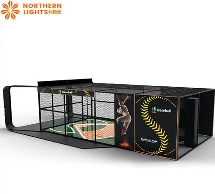 Buon prezzo giochi interattivi su proiettore Sport Ar Indoor Amusement Baseball Simulator in linea