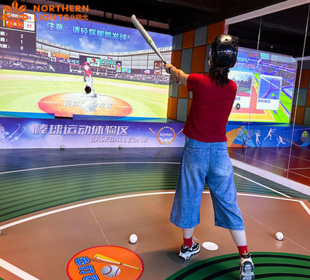 Buon prezzo Luxury Immersive 3d Magic Park Attrezzature Ar AR gioco di baseball Proiezione interattiva in linea