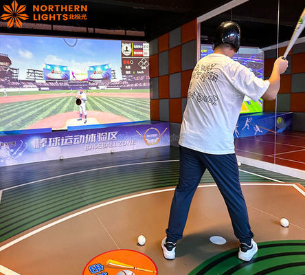Buon prezzo Simulatore di baseball AR per macchine da gioco per divertimenti indoor AR immersivi e interattivi in linea