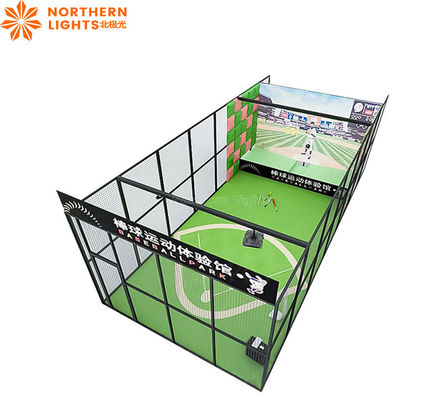 Buon prezzo Indoor Virtual Reality Sports Ar Projection Simulatore di baseball intelligente Simulazione di baseball in linea