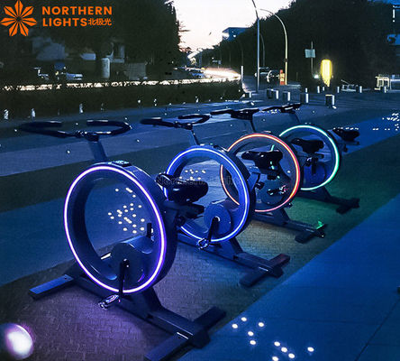 Buon prezzo Nuovi Giochi Sportivi Vr Ar Bicicletta Dinamica Esercizio Bicicletta Con Proiettore Video in linea