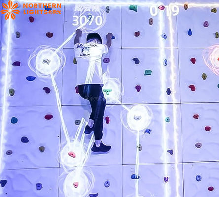 Buon prezzo Gioco di arrampicata attivo Proiezione interattiva Parete di arrampicata attivo in linea