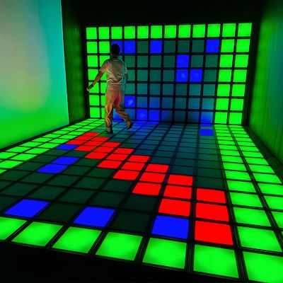 Buon prezzo Gioco wired interattivo RGB attivare LED pista da ballo per giochi per bambini in linea