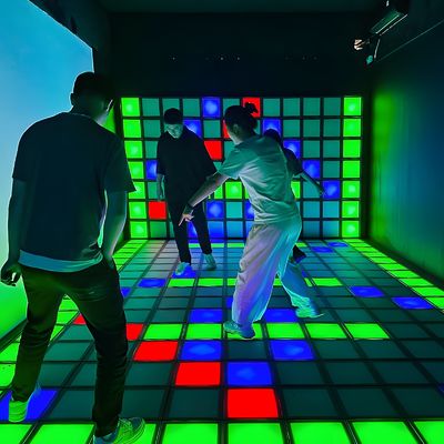 Buon prezzo Fabbrica 30x30cm Attivare gioco LED Parco da ballo giochi di attività all'aperto per bambini in linea