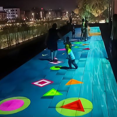 Buon prezzo Soluzione di proiettore interattivo per pavimenti a colori personalizzati in linea