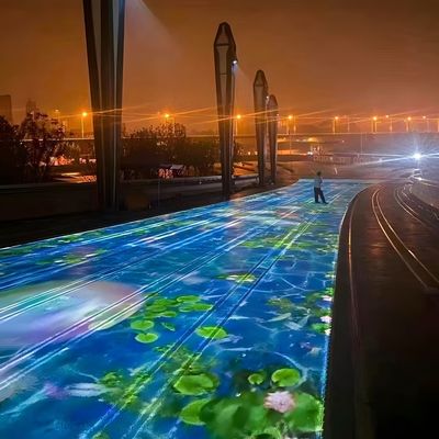 Buon prezzo Proiezioni interattive multi-canale per festival Eventi all'aria aperta nei parchi in linea