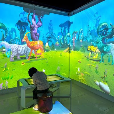 Buon prezzo Ar Magic Painting Game Indoor Interactive Projection System Progettore di disegno in linea
