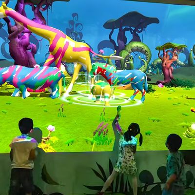 Buon prezzo Realtà Aumentata Gioco per bambini Acquario Ar High Tech Indoor 3d Muro di pittura in linea