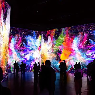 Buon prezzo Northern Lights Hot Sale Proiettore interattivo Proiezione 3D a muro in linea