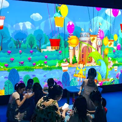 Buon prezzo Sistema di giochi a proiettore interattivo personalizzato da 3400lm Magia pittura per bambini in linea