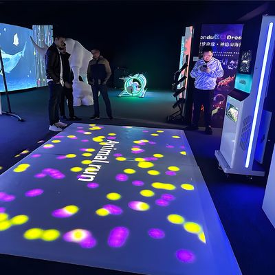 Buon prezzo Mobile All-In-One Machine SAIO Sistema di gioco di proiezione a terra Proiettore interattivo in linea
