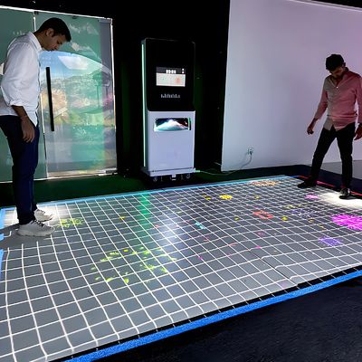 Buon prezzo Esercizio fisico Sistema sportivo interattivo Giochi di proiettore di pavimento coinvolgente in linea