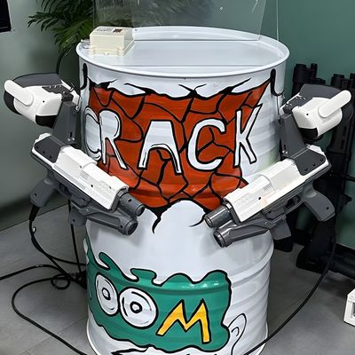 Buon prezzo Giochi di battaglia di armi in realtà virtuale Standing Walker VR Shooting 9D VR Simulator in linea