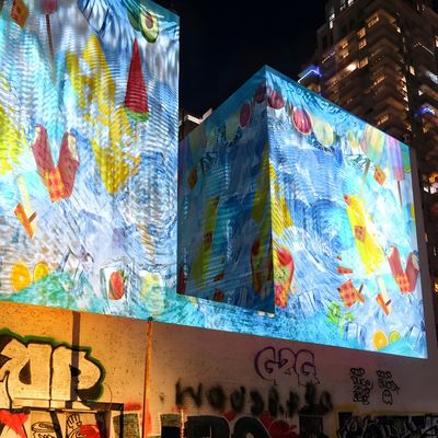 Buon prezzo Proiettore laser Full Color HD Esterno Proiezione olografica di grandi edifici in linea