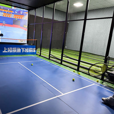 Buon prezzo Ar Sport Parco di divertimenti Gioco Indoor Tennis Ball Machine Tennis Ball Machine in linea