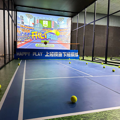 Buon prezzo Nuovi prodotti Tennis Sport Ball Machine Per attrezzature di allenamento Automatica in linea