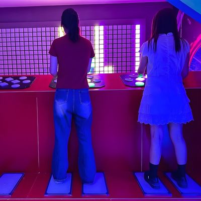 Buon prezzo Sport Intrattenimento Attiva Interattivo Salto Super Griglia Sfida Sala Gioco di Evasione in linea