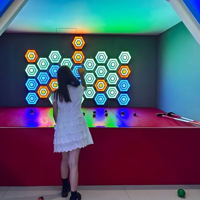 Buon prezzo Ar Gioco Interattivo Gioco di lancio Attivare Arena Luce di Parete Induzione Interattiva Gioco Di Parete Luce in linea