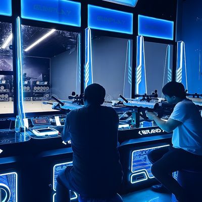 Buon prezzo Gioco di tiro al bersaglio in ambienti chiusi Macchine Multiplayer Gioco di tiro simulatore in linea
