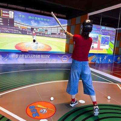 Buon prezzo Realità aumentata Sport interattivi Ar Indoor Simulator Baseball Pitching Amusement Game in linea