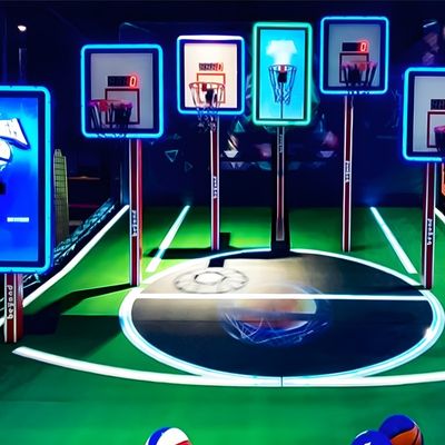 Buon prezzo Basketball Shooting Simulator Macchina arcade Nuovo gioco di tiro a sfera a moneta in linea