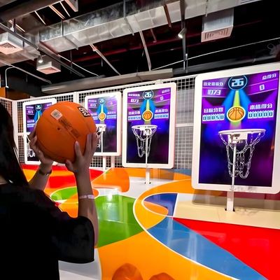 Buon prezzo Adulti Multiplayer Basketball pieghevole Shot Electronic Arcade Game Machine in linea