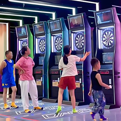 Buon prezzo Macchina per giochi d'arcade commerciale all'interno con punta morbida in linea