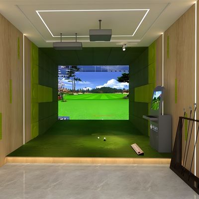 Buon prezzo Proiezione 3D Virtual Home Indoor Golf Simulator Complete Golf Simulator in linea