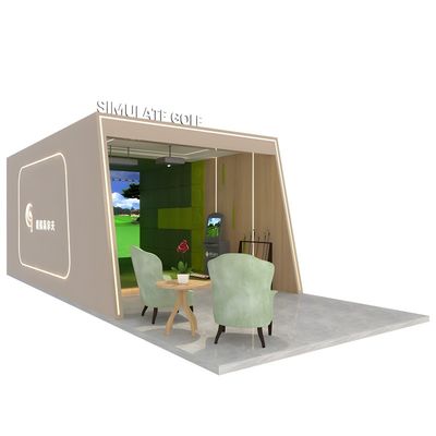 Buon prezzo Parco di divertimenti Simulatore di golf Attrezzature di gioco in linea