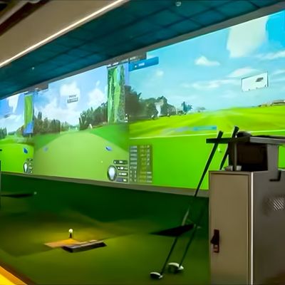 Buon prezzo Simulatore virtuale multifunzionale di golf Proiezione di svago e intrattenimento in linea