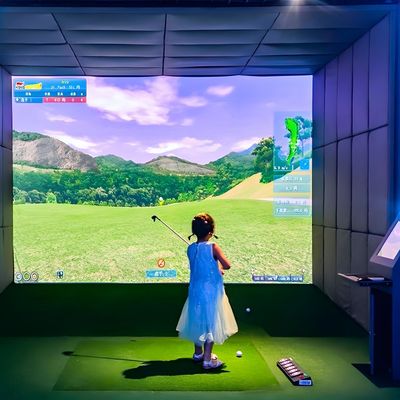 Buon prezzo Parco colorato Macchina da gioco indoor Golf Training Vr Macchina da gioco Palline da golf in linea