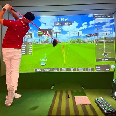 Buon prezzo Simulatore di golf 3d Sport Simulatore di golf Sistema di golf personalizzato Equipaggiamento della macchina da golf in linea