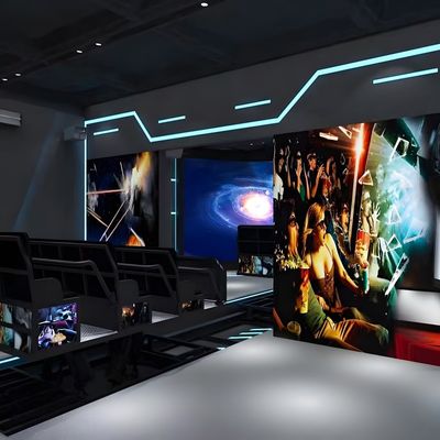 Buon prezzo 2 file 10 posti Vr Cinema 3d Orbit Cinema Track Immersive Projection in linea