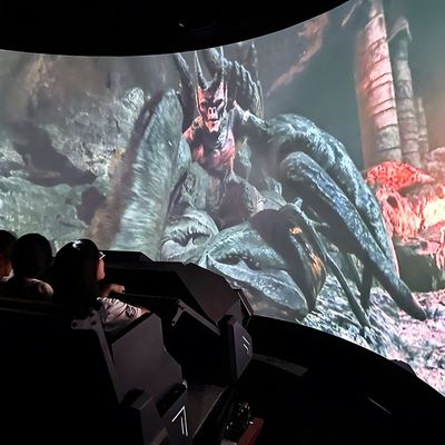 Buon prezzo Indoor Rich Films Grandi proiezioni schermo curvo Teatro ferroviario dinamico 7d in linea