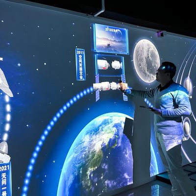 Buon prezzo Proiettore interattivo a parete interno per musei e luoghi a tema del turismo culturale in linea