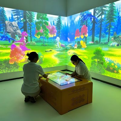 Buon prezzo Tavolo interattivo per bambini Sistema di proiezione didattica Proiettore da tavolo touch in linea