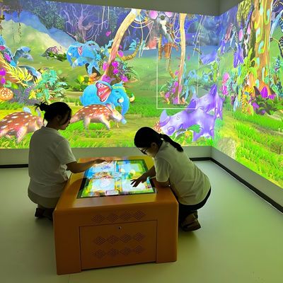 Buon prezzo Educazione Interattivo Touch Screen Tavolo Interattivo Proiezione a Parete Gioco in linea