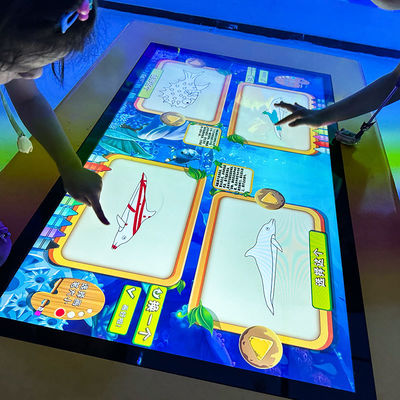 Buon prezzo Proiettore Magico Interattivo 3D AR con Schermo Tattile LCD, Gioco di Proiezione su Muro per Bambini, Educativo, per la Casa in linea