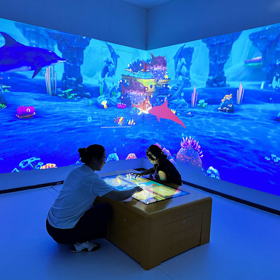 Buon prezzo Proiettore interattivo da 3400 Lumen per bambini con 8 giochi, risoluzione 1024x768 in linea