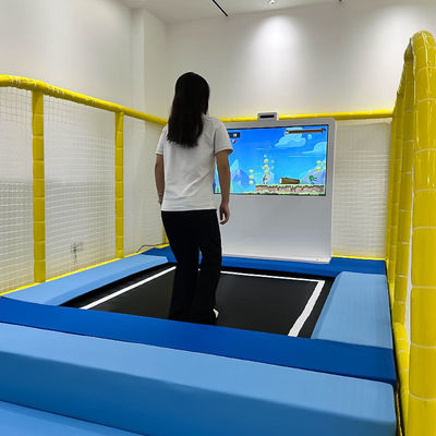 Buon prezzo Interactive Indoor Ar Trampoline Games Touchless Kinect Kids Gaming Equipment Virtual Projection Playgrounds in linea