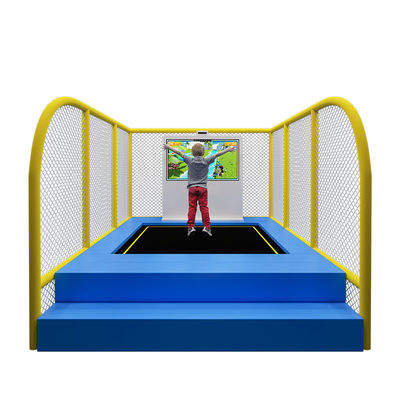 Buon prezzo Interactive Indoor Kids Trampoline Game Machine Jumping Virtual Reality Games on Indoor Trampoline for Shopping Mall Occasions in linea