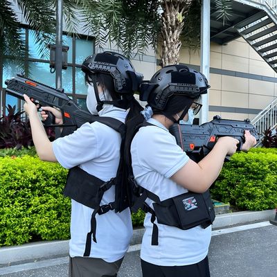 Buon prezzo Outdoor Interactive Laser Tag Equipment with 180-500 sqm Arena and 24 Months Warranty in linea