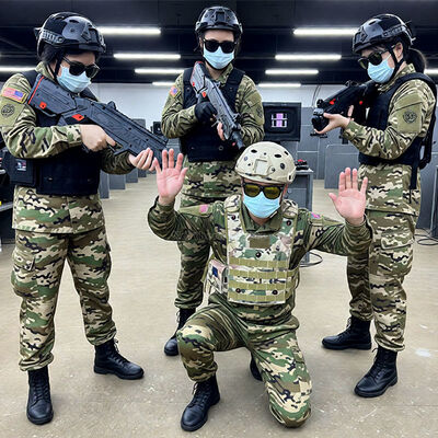 Buon prezzo Attrezzatura Laser Tag Commerciale All-in-One: Pistole e Giubbotti Wireless Multiplayer (Compatibili Interno ed Esterno) in linea