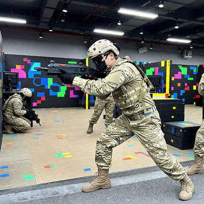 qualità Sistema di etichettatura laser professionale - attrezzature di addestramento tattico e giochi di battaglia per uso interno / esterno fabbrica