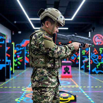 Buon prezzo Parco giochi al coperto Laser Tag CS Attività indoor divertente ed emozionante in linea