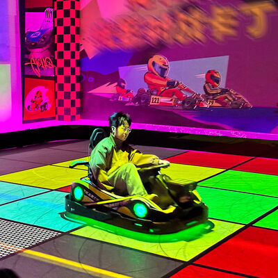 Buon prezzo Centro di divertimento per la famiglia Interattivo Go-Kart Ride-on Game Bambini Karting elettrico con effetti visivi immersivi in linea