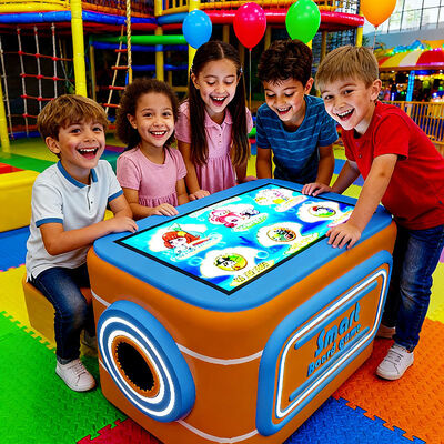 qualità Tavolo da gioco interattivo tutto in uno per bambini con touchscreen e oltre 5 modalità di gioco divertenti e puzzle fabbrica