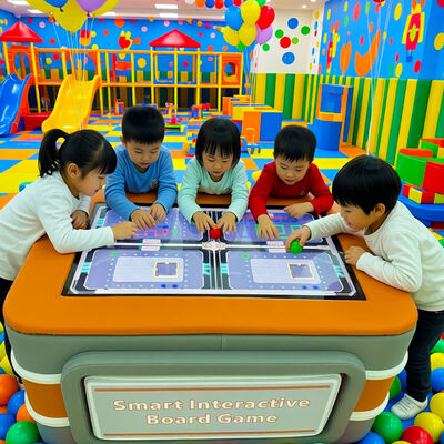 Qualità Tavolo Puzzle Touch Screen Interattivo Intelligente in Metallo, Giochi Educativi da Interno per l'Allenamento del Cervello, Modello Intellettuale per Bambini fabbrica