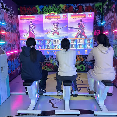 Buon prezzo Sistema di Ciclismo Interattivo Immersivo Smart Fitness Bici da Proiezione Interattiva per Palestre, Aree Bambini e Centri Commerciali in linea