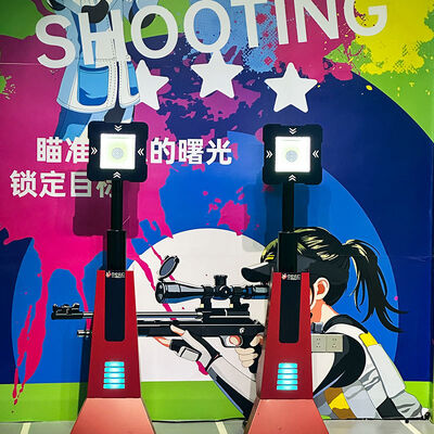 Buon prezzo Intrattenimento in ambienti chiusi Bambini Adulti Monete Operato Red Dot Laser Shooting Simulator Gioco Machine in linea